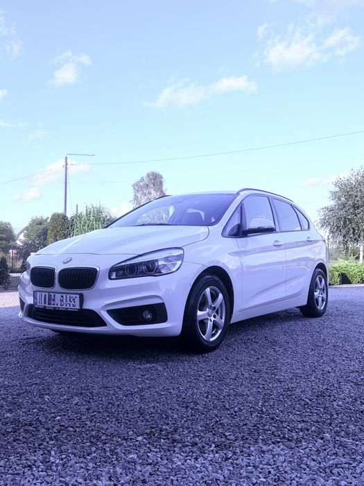 BMW 218D Active Tourer 2015 biały