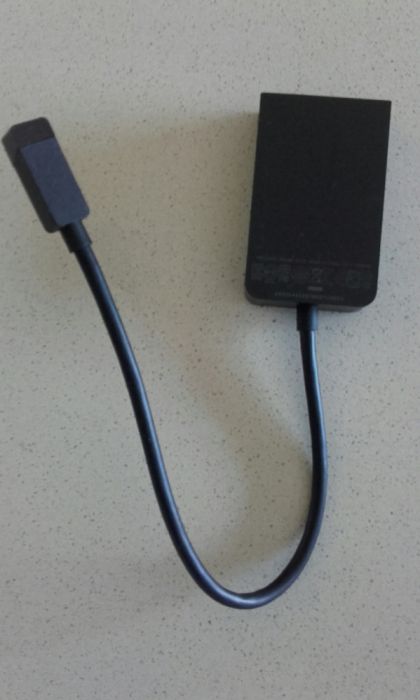 Adaptador para saída de vídeo novo