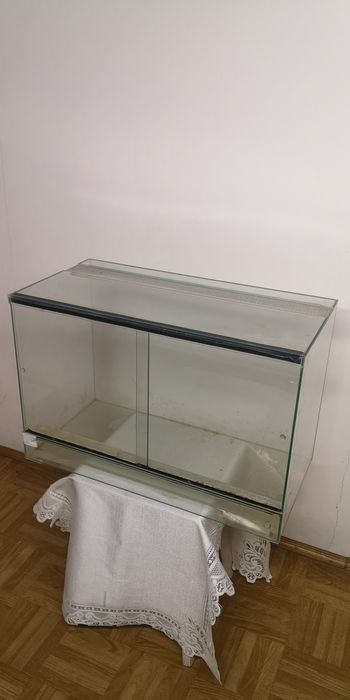 Terrarium szklane 60x30x40h wąż agama gekon  50x30x40h