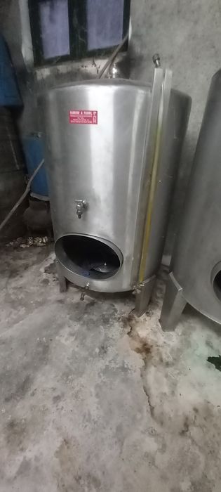 6 Cubas de inox diferentes tamanhos