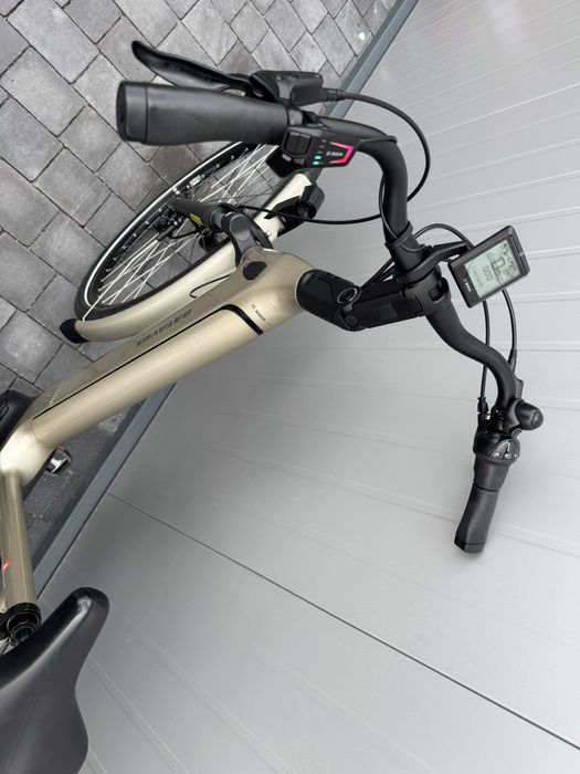 Batavus Finez E-go Power Champagne 8 biegów elektryczny rower damski