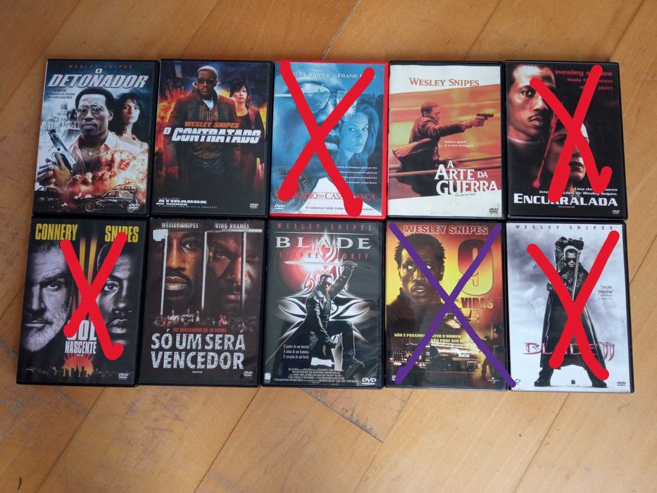 Vendo os filmes de todos os anúncios por 45€