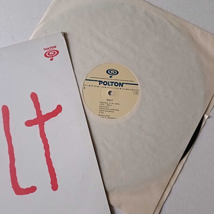 KULT, Vinyl I wydanie 1986r.