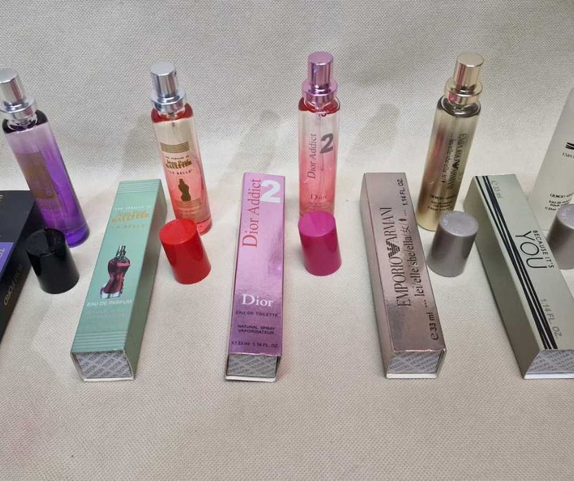 Perfumes multimarca - varias marcas - novos - 33ml