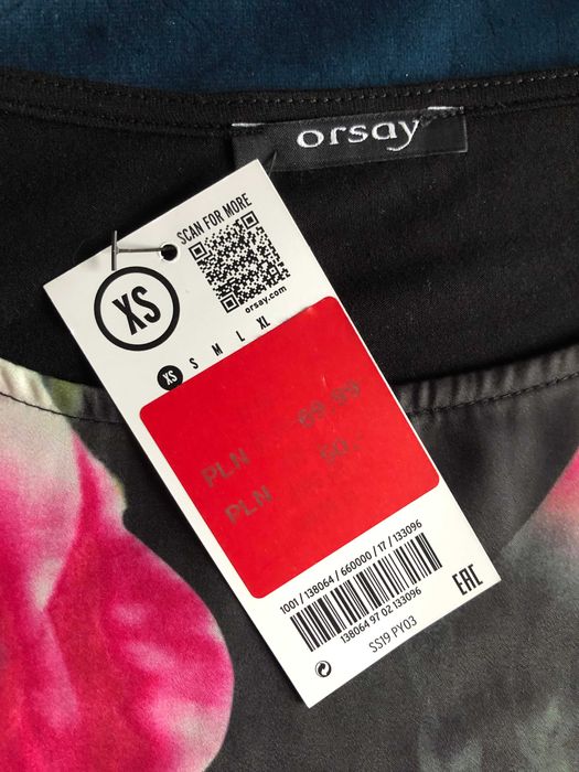 bluzka koszulka Orsay nowa z metką 34 xs