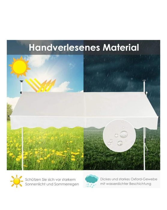 Markiza rozporowa costway