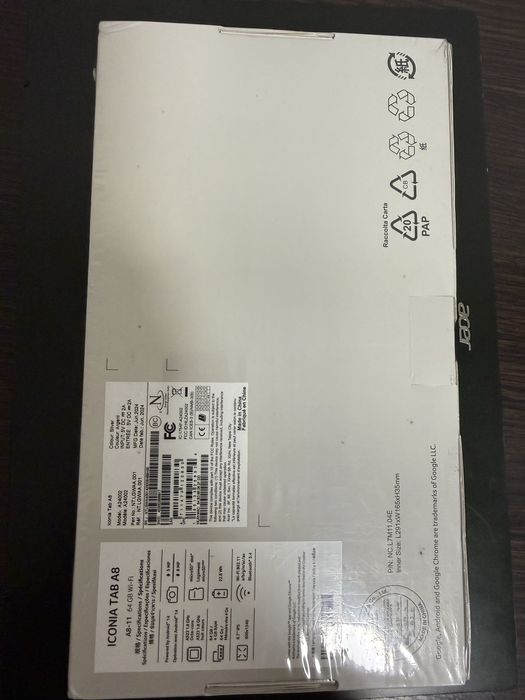 Планшет Acer Iconia Tab A8 64 Gb Wi-Fi