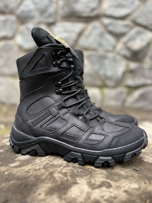 Берці зимові чорні / натуральна шкіра / є опт / Берцы зимние 40-46