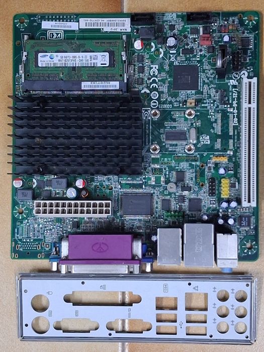 Microboard a funcionar