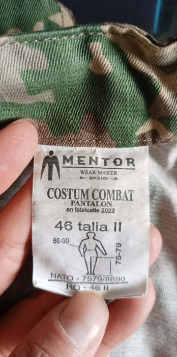 Spodnie Armia Rumunia Multicam M2017 r46 II pas 86-92