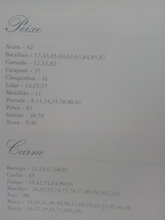 Livro de culinária "Receitas de todo o Ano"