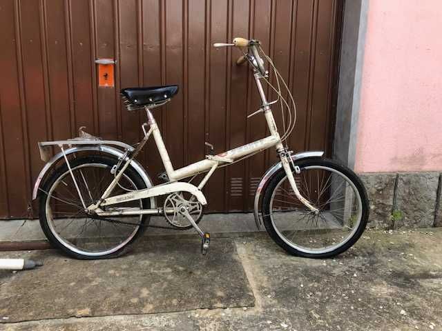 Bicicleta Pasteleira Raleigh Twenty anos 70