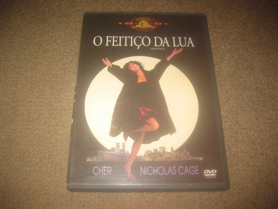 DVD "O Feitiço da Lua" com Cher/Raro!