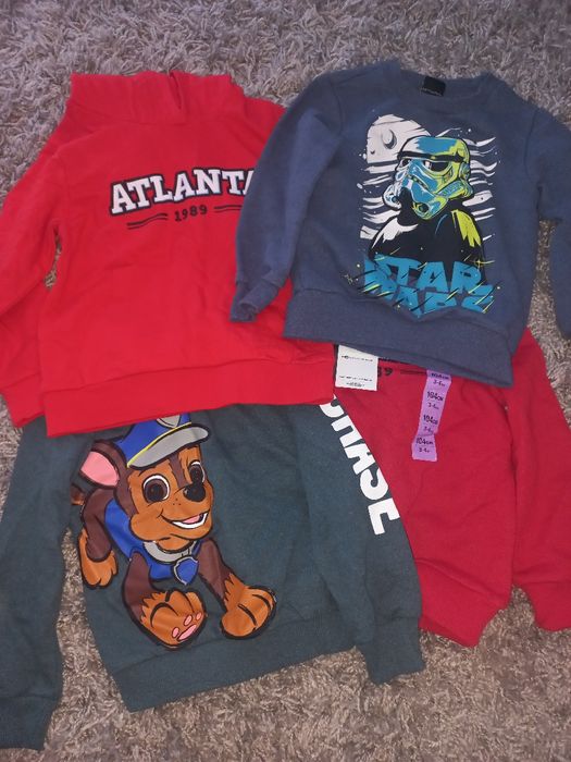 4x bluza dla chłopca dobre na 98