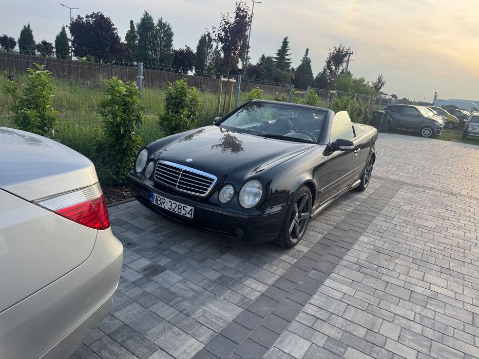 Mercedes-Benz CLK CLK CABRIO 3,2 218KM V6 FULL opcja skóra stan bdb