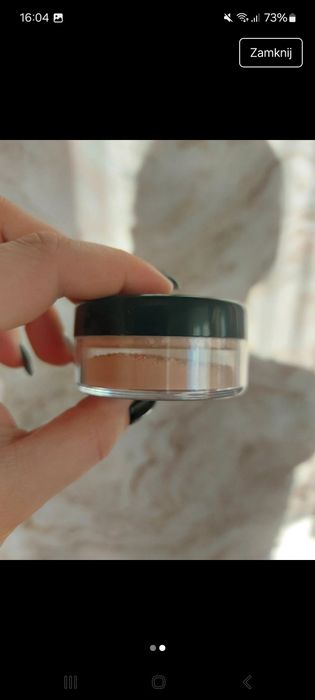 Puder transparentny