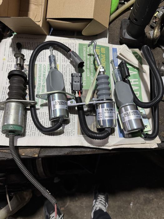 Соліноіди до спецтехніки