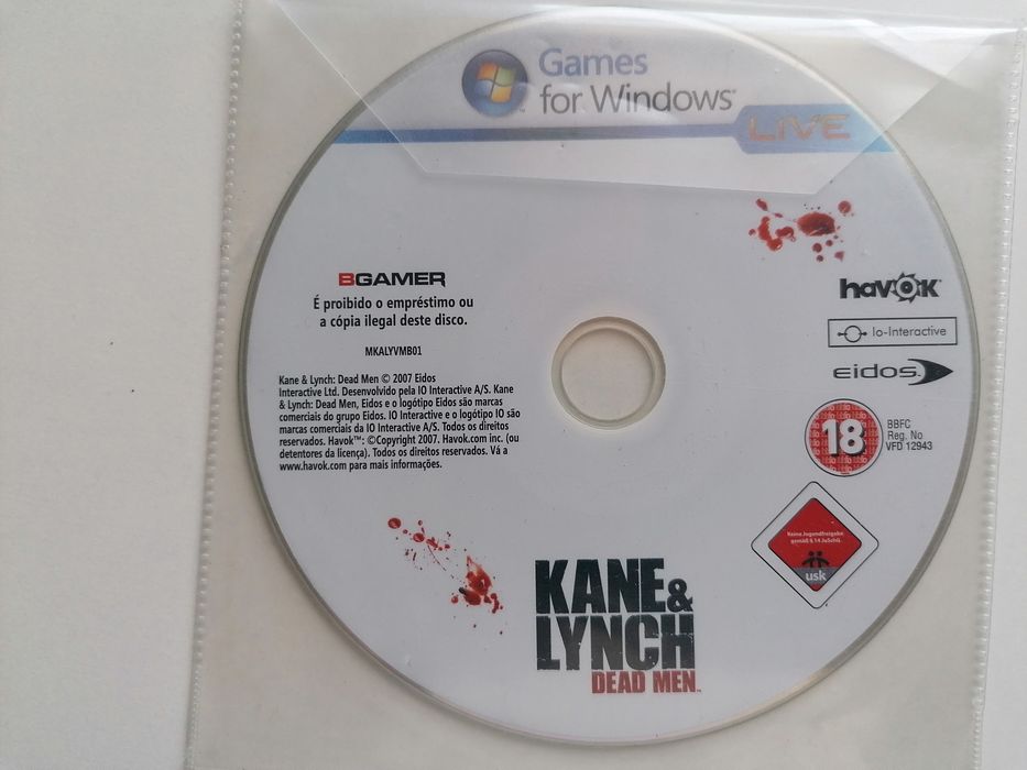 Jogo Computador PC - Kane & Lynch Dead Man (B Gamer)