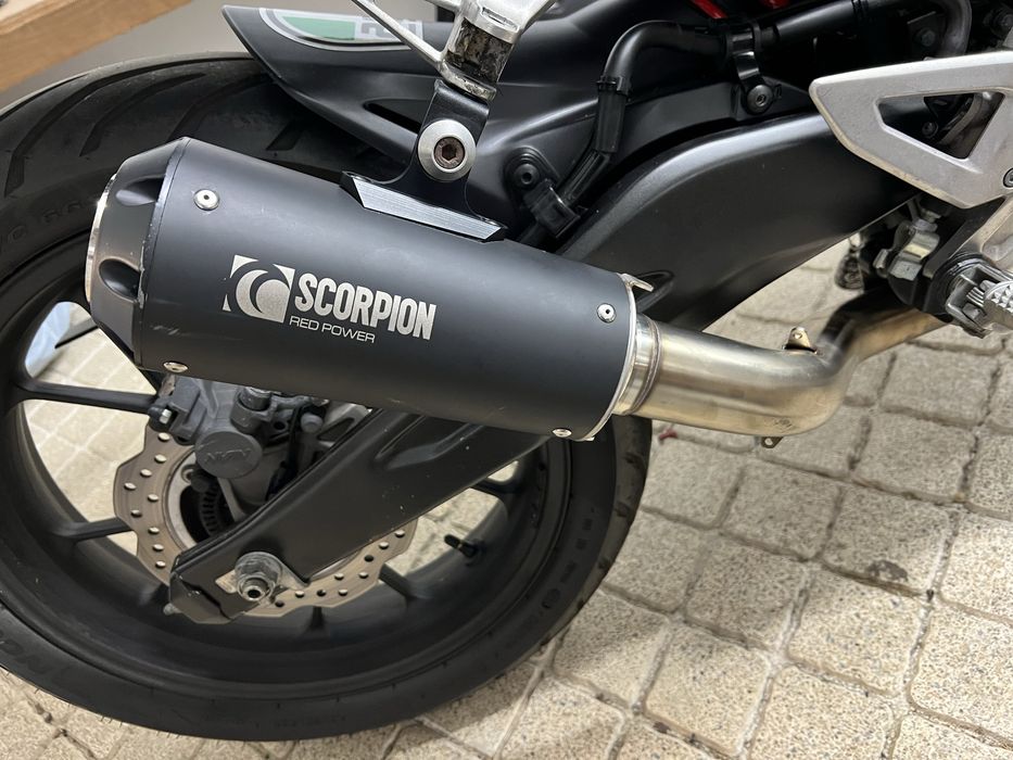Escape Scorpion Red Power linha completa