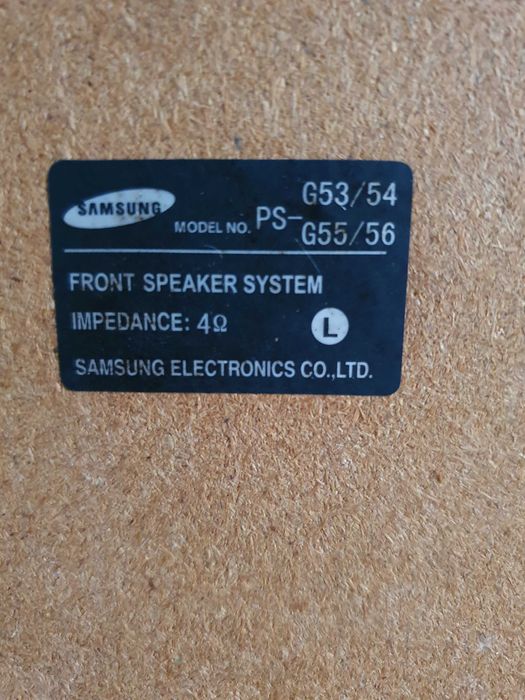 колонки Samsung от музыкального центра