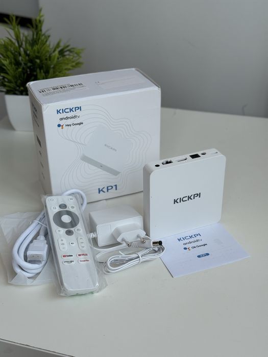 KICKPI KP1 2/32 сертифікований TV Box Смарт-приставка Netflix