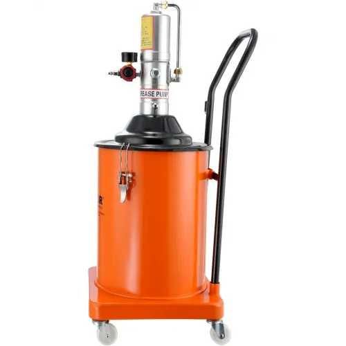 Pompa do smaru VEVOR 20L Pompa do smaru pneumatyczna 0,6-0,8 MPa Pompa z odlewu aluminiowego temperatura robocza 20-100°C, smarownica tawotnica