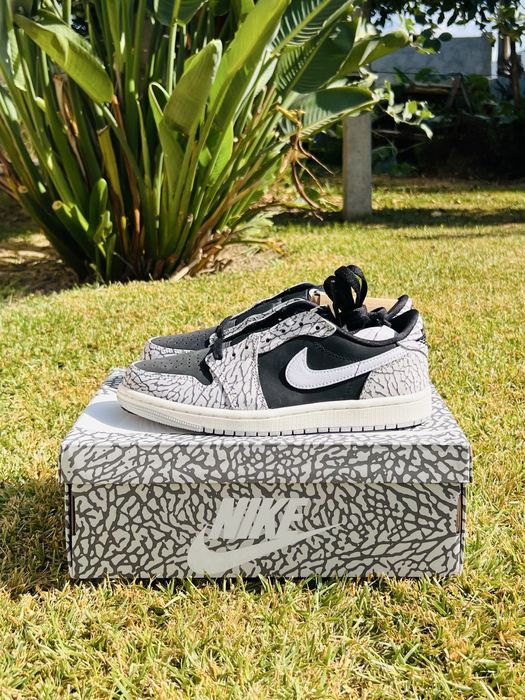 Nike Air Jordan Retro Low OG “Black Cement”