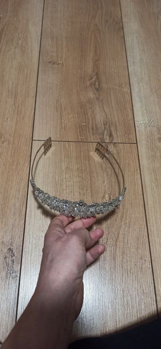 Tiara diadem korona ślubna Bijou Brigitte