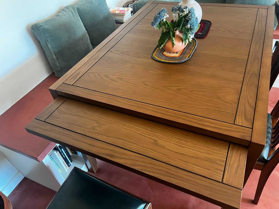 Mesa de Madeira Extensível