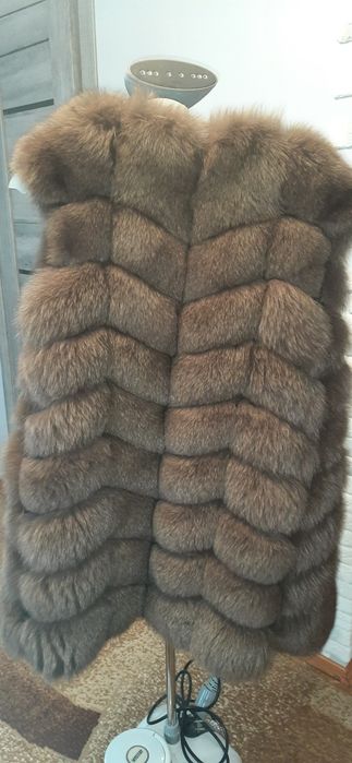 Хутряний жилет (песець)