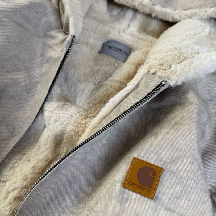 Куртка бомбер Carhartt з хутром/ тепла ккртка кархарт