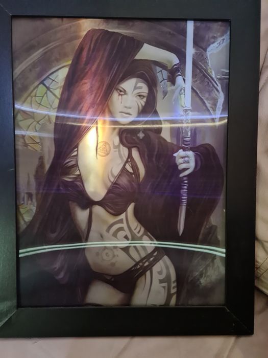 Obraz 3D , wojowniczki