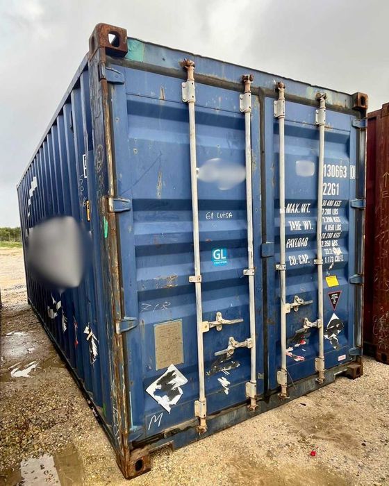 Contentor Marítimo 6 metros (20 pés)
