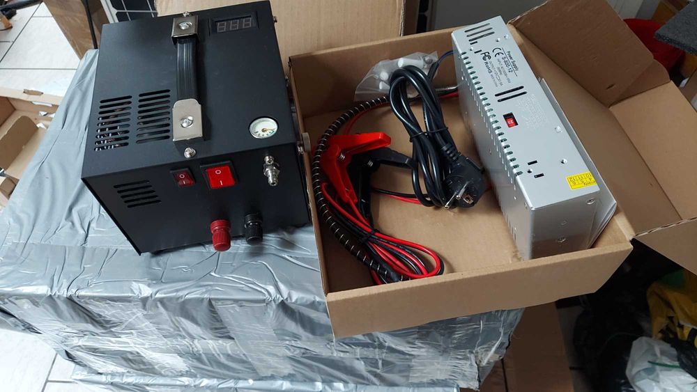 Pompa sprężarka pcp, nurkowanie. 12V /220V 4500 Psi 300 Bar 30mpa