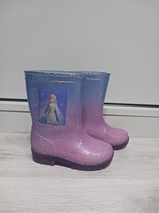Świecące kalosze Frozen Kraina lodu rozm. 25