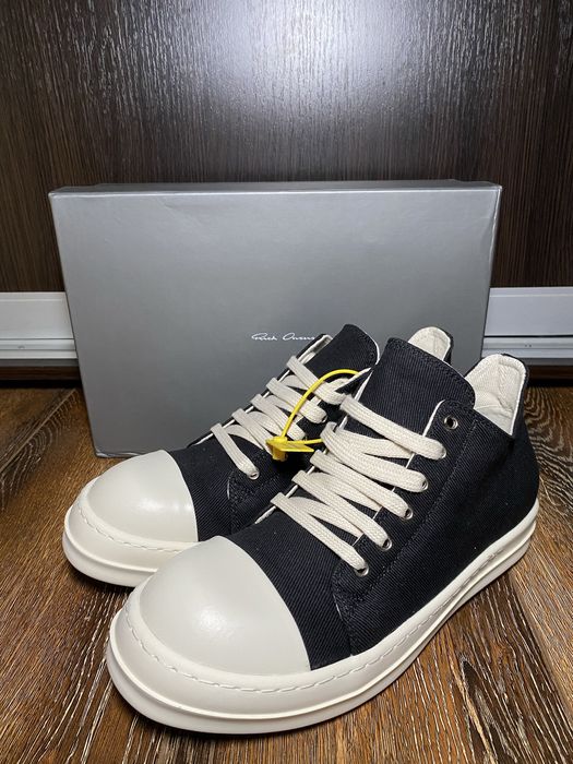 Rick Owens Ramones Low Black White Рик Овенс Рамонс archive архив