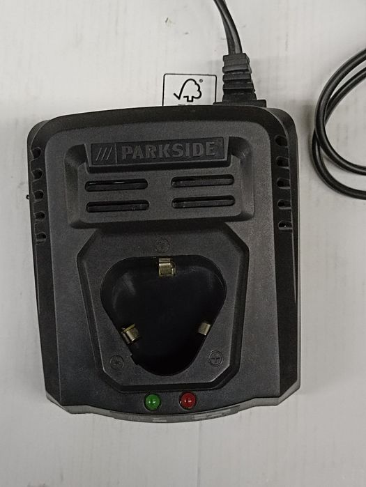 Carregador e bateria 12V Parkside Versão antiga