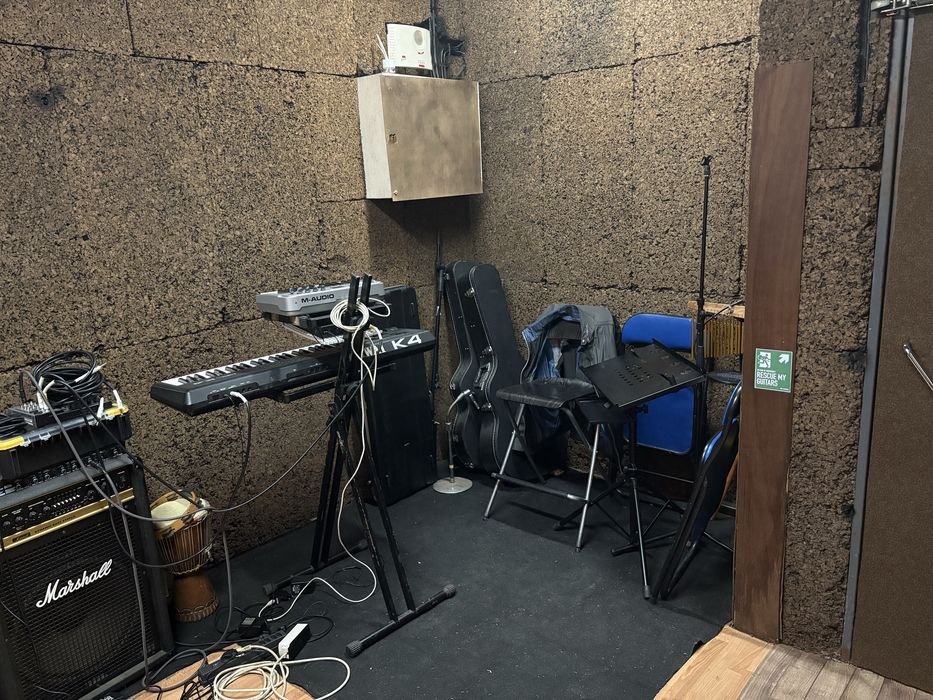 Aluguer de estudio de som com ar condicionado - partilha