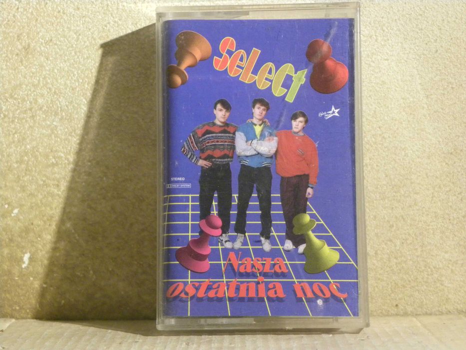 kaseta magnetofonowa SELECT nasza ostatnia noc disco polo