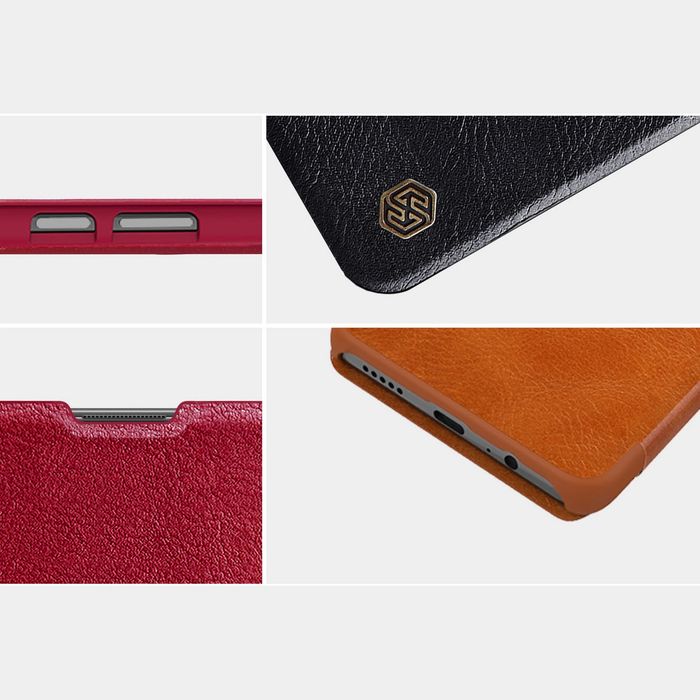 Etui Nillkin Qin Case do Xiaomi Redmi … HyperCharge z klapką - czarne