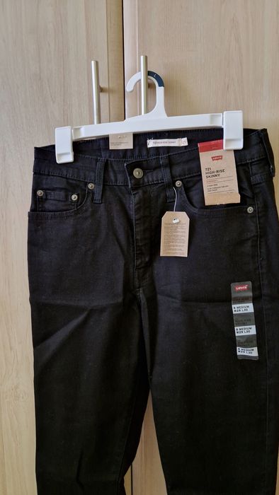 Джинси чорні Levi's skinny