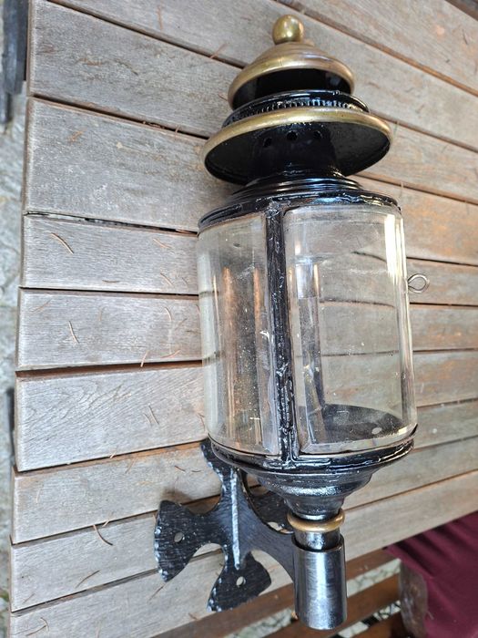 Antyczna lampa powozowa 1900