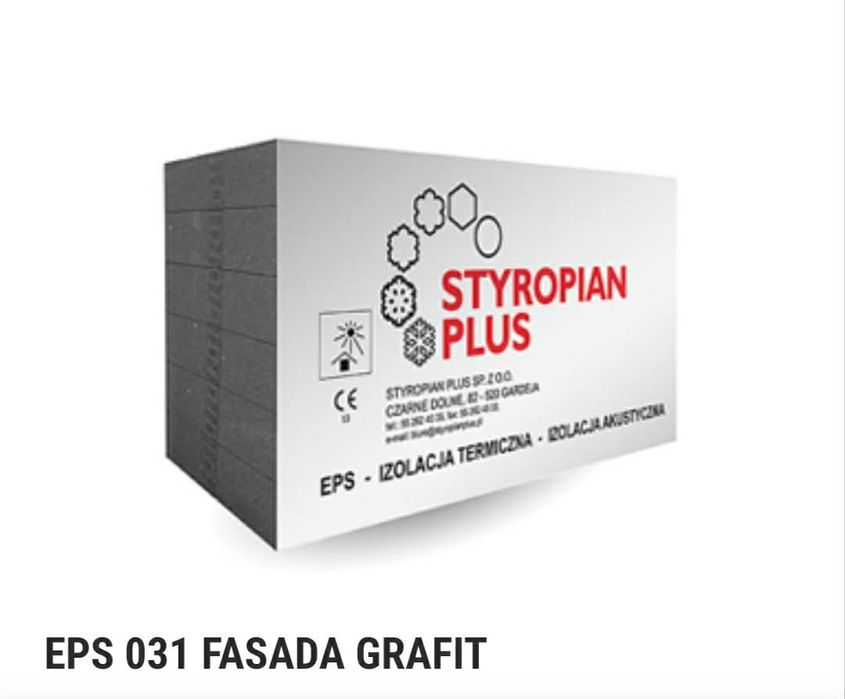 Styropian grafit lambda 0,31 20 cm