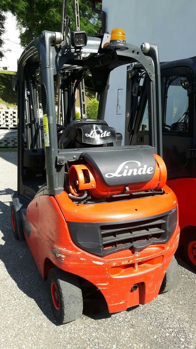 Wózek widłowy Linde H20T Triplex obrotnica 4 sekcje
