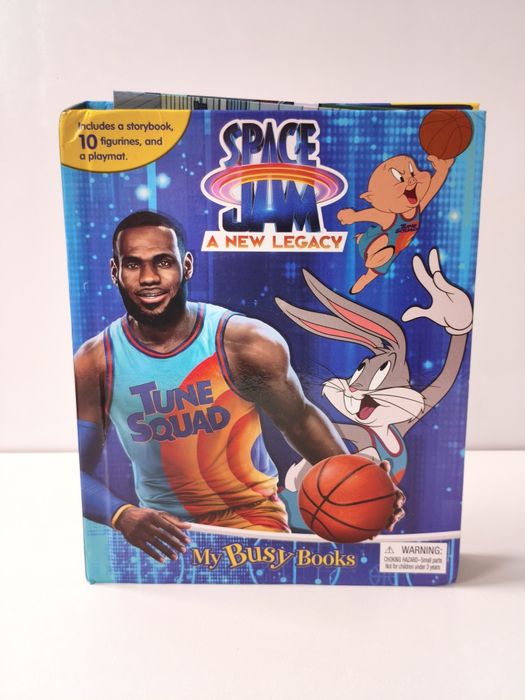 Книжка з постером space jum