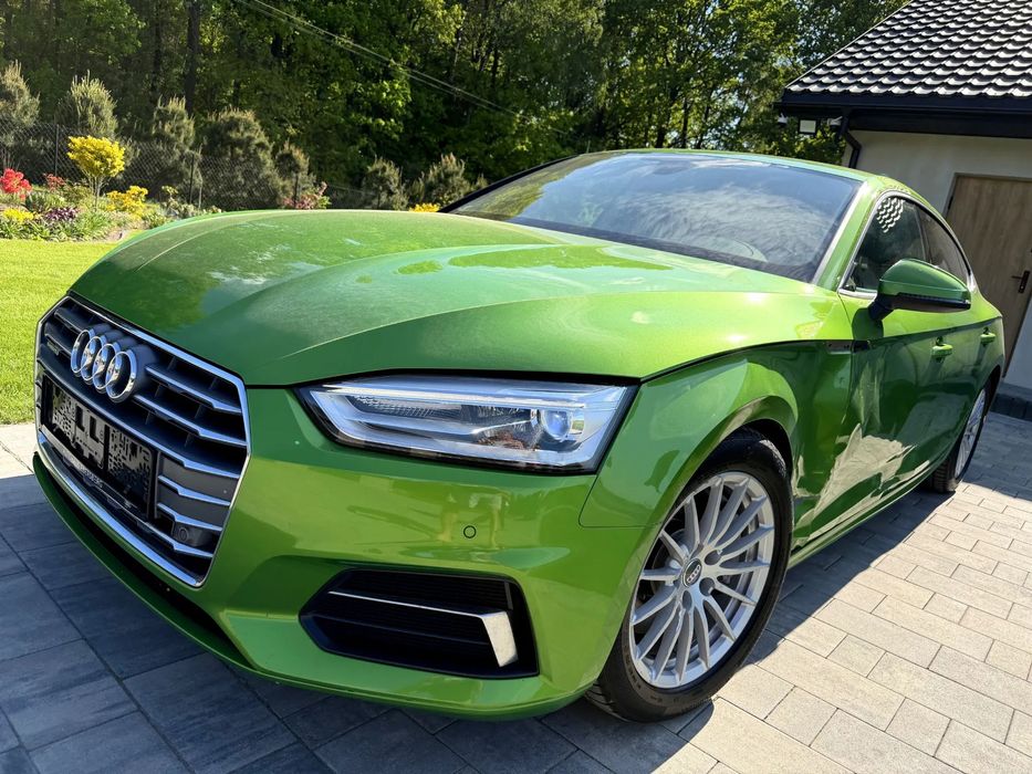 Audi A5 Sportback 2.0 benzyna 252KM quattro INDIVIDUAL KOLOR virtual kokpit lekkouszkDE