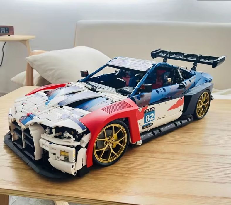Klocki Technic Lepin zestaw BMW M4 wersja sport Skala 1:8 4556 el. Nowy / samochód sportowy
