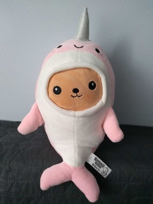 Maskotka pluszowa Kawaii Kuties Miś jako wieloryb