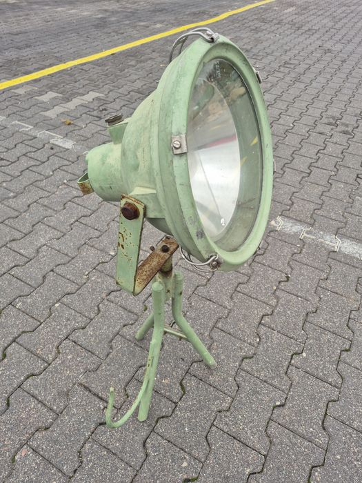Lampa industrialny Siemens. Lampa stojak loft.
