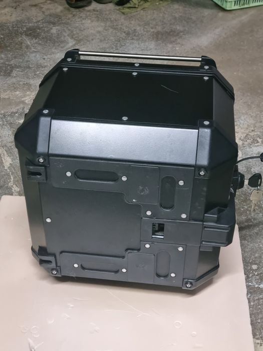 Mala GIVI aluminio 42 givi trekker com acessórios